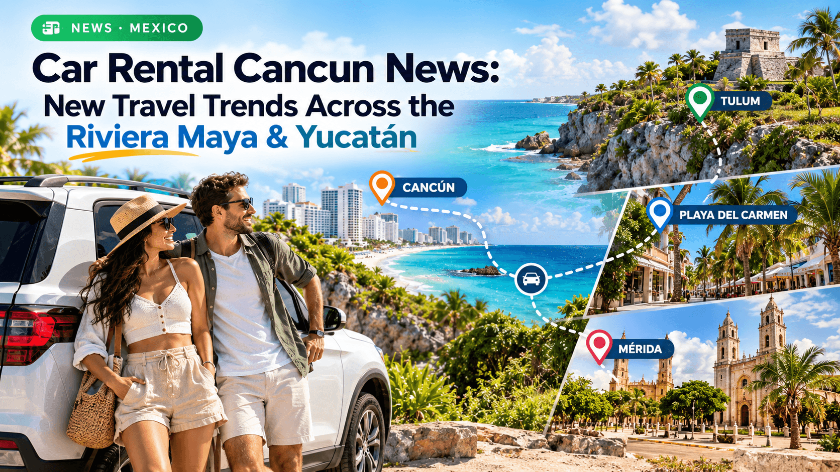 Car Rental Cancun News: New Travel Trends Across the Riviera Maya & Yucatán