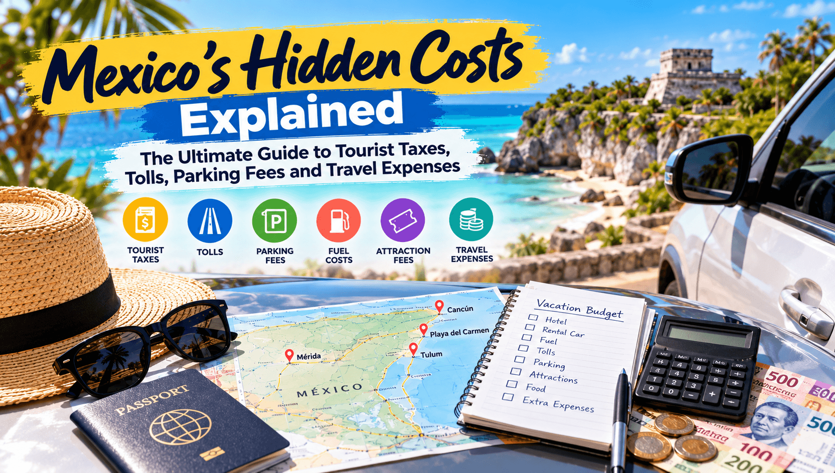 Mexico's Hidden Costs Explained: The Ultimate Guide to Tourist Taxes, Tolls, Parking Fees and Travel Expenses