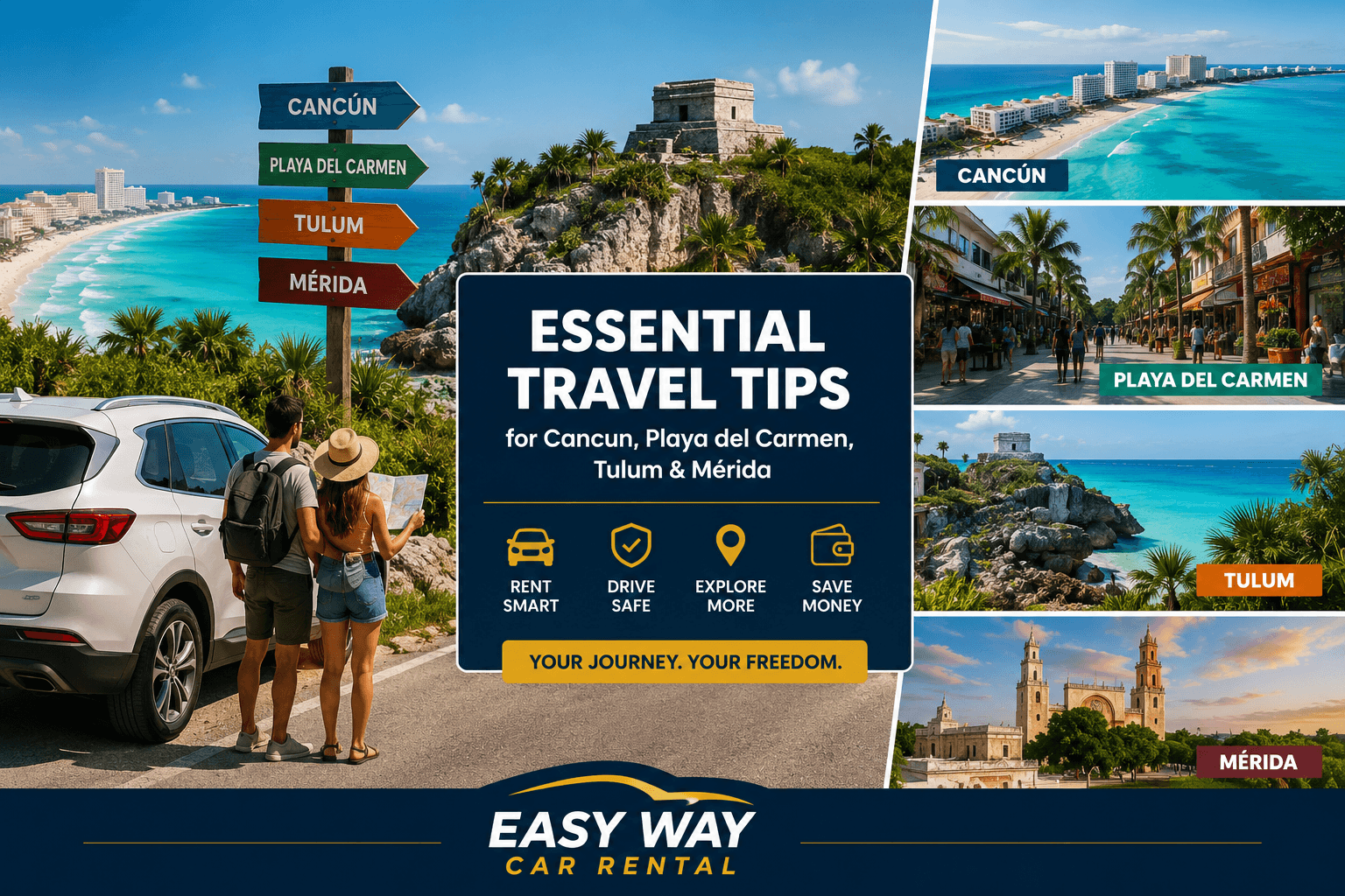 Essential Travel Tips for Cancun, Playa del Carmen, Tulum & Mérida | Easy Way Car Rental